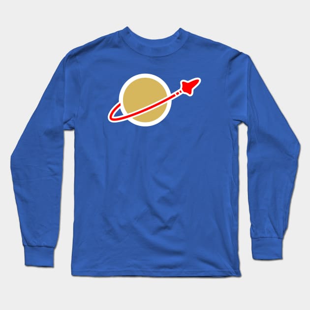 Classic Spaceman Long Sleeve T-Shirt by JCD666